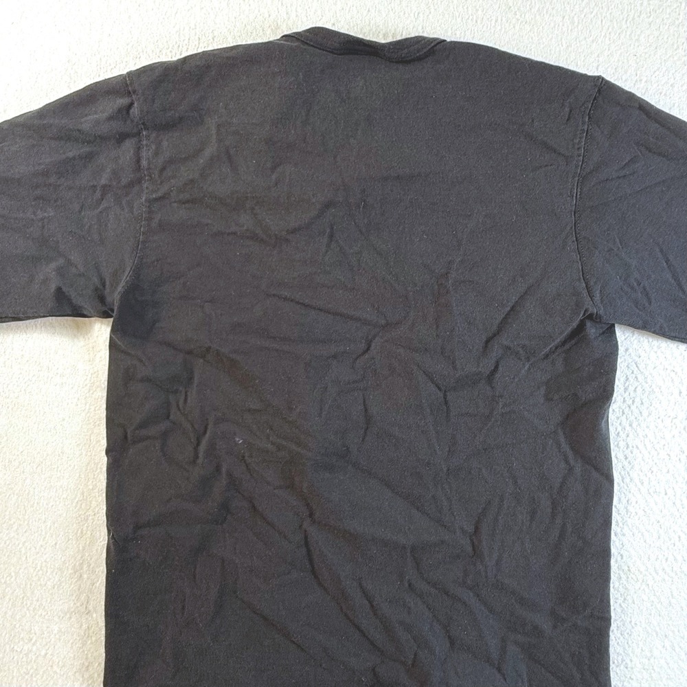 Champion T-Shirt‎ Mens Medium Viking Graphic Black Short Sleeve Cotton Tee - Picture 3 of 8